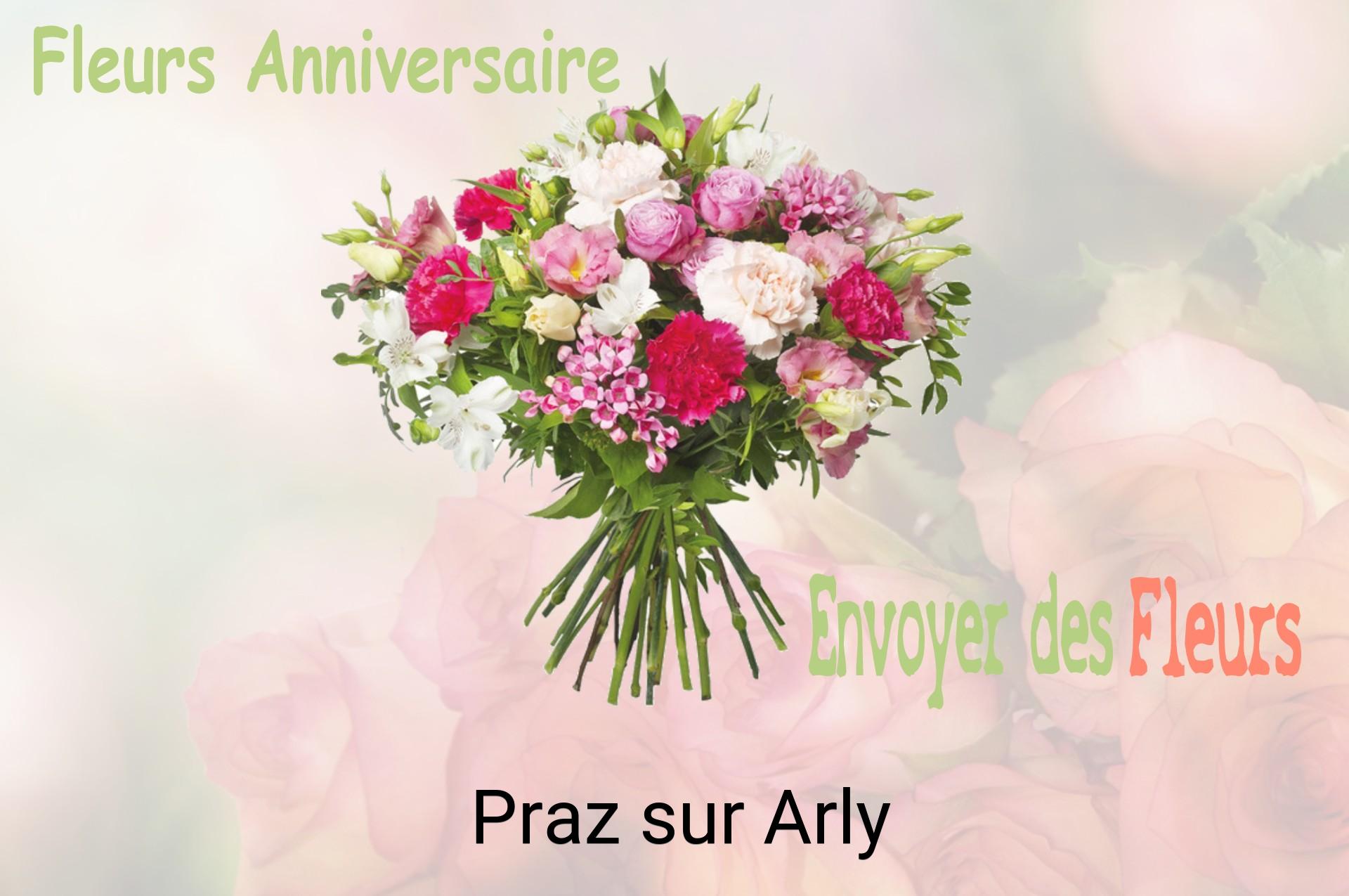 Bouquet de fleurs d’anniversaire livré à Praz-sur-Arly